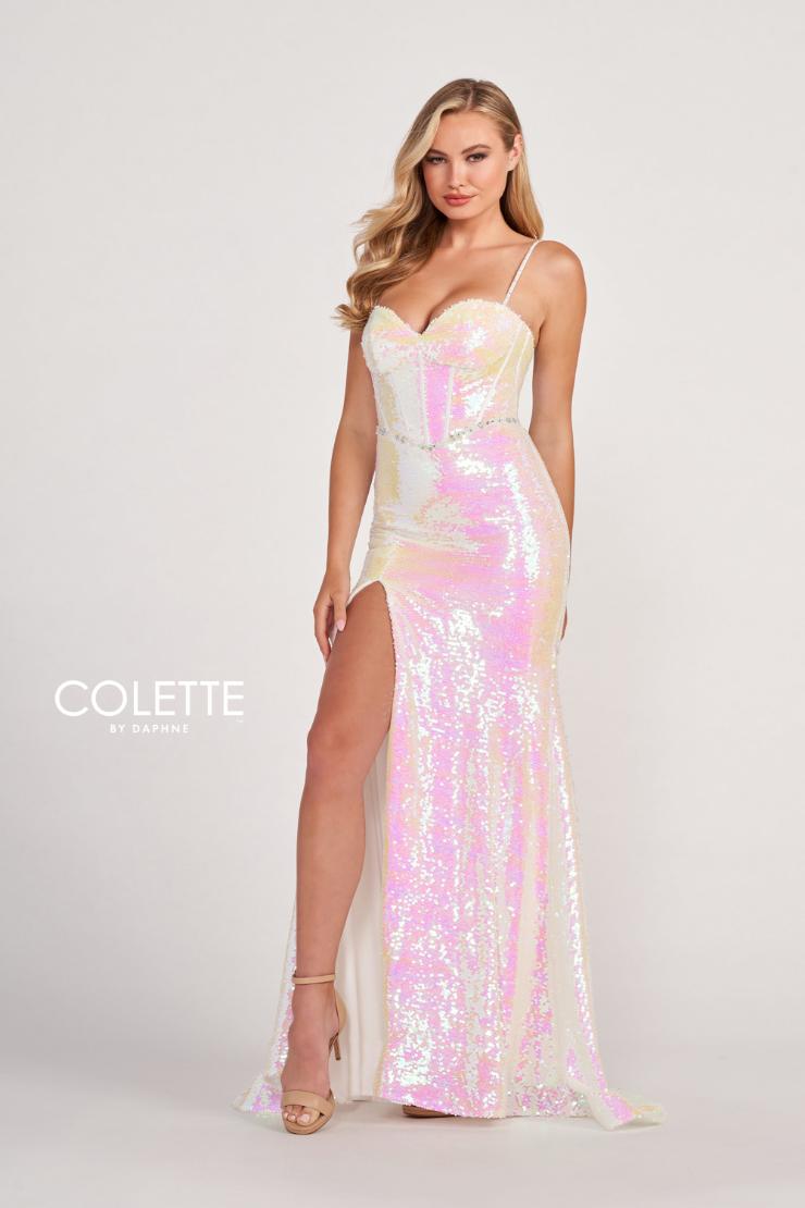 Style CL2054 Colette by Daphne #$3 White/Multi picture