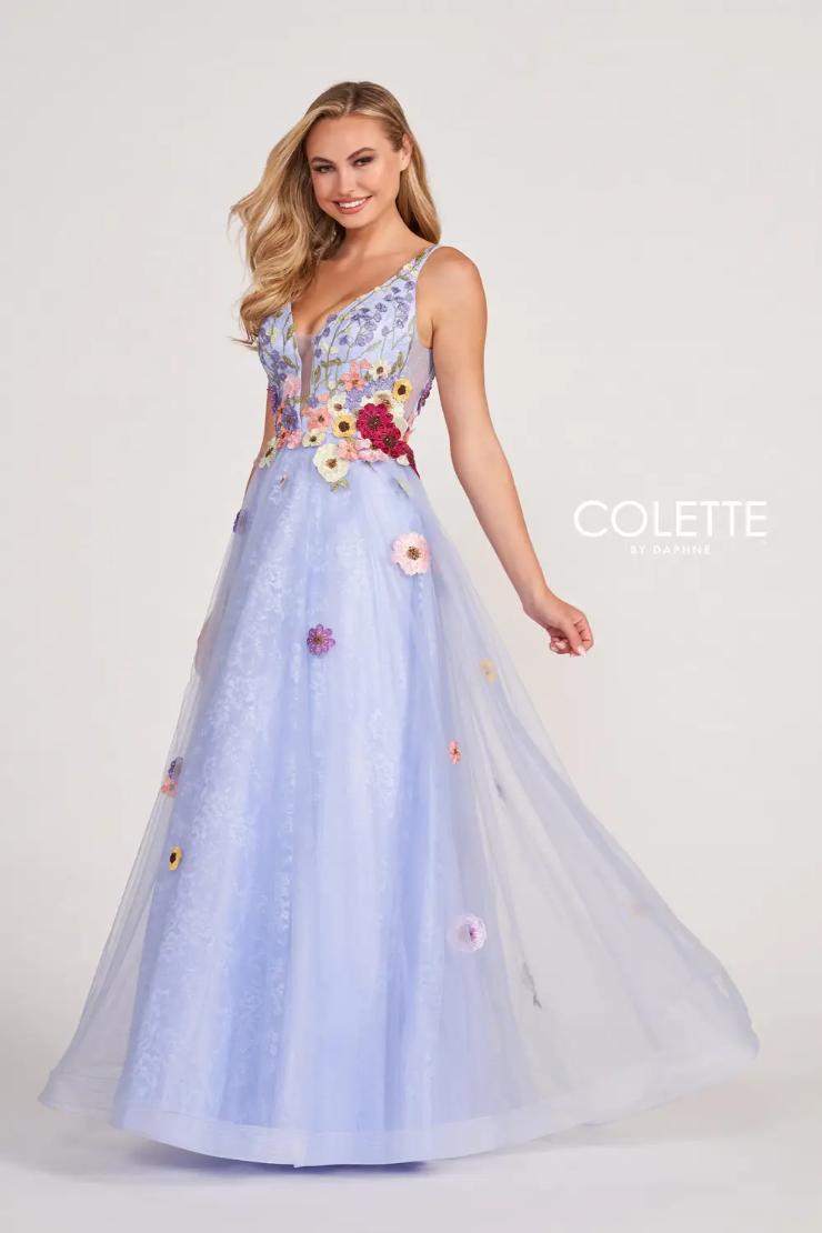 Style CL2084 Colette by Daphne #$2 Periwinkle/Multi picture