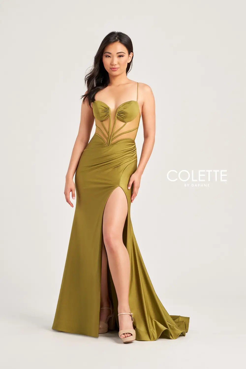 Ivy Green Sweetheart Dresses