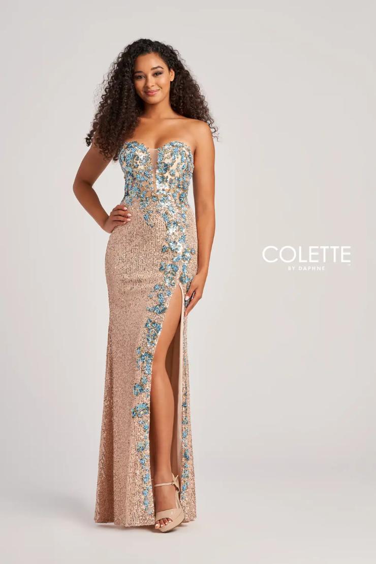 Style CL5211 Colette by Daphne #$0 default Champagne/Turquoise picture
