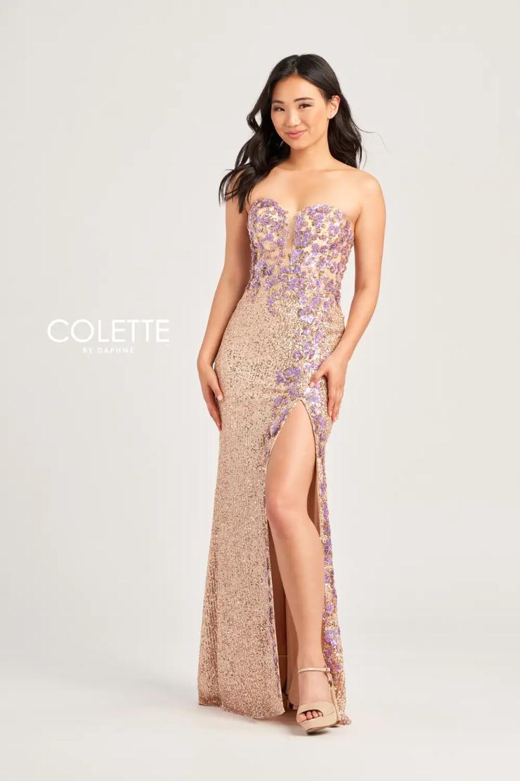 Style CL5211 Colette by Daphne #$4 Champagne/Violet picture