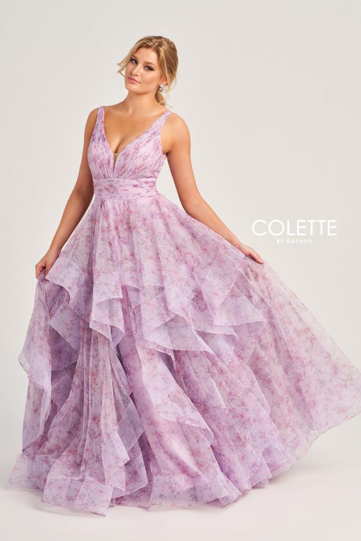Style CL5273 Colette by Daphne #$3 Light Purple/Multi picture